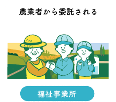 福祉事業所:農業者から委託される