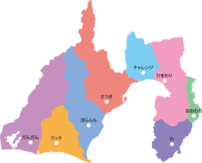 静岡県地図