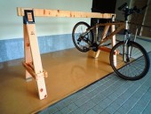 【T 04】木製サイクルラック（クリエート太陽）