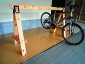 【T 04】木製サイクルラック(クリエート太陽)